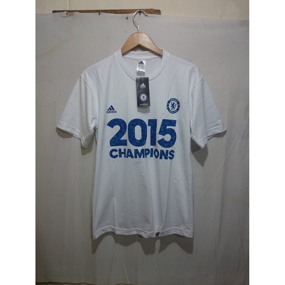 Redy Stock T-Shirt Chelsea Champions 2015 White