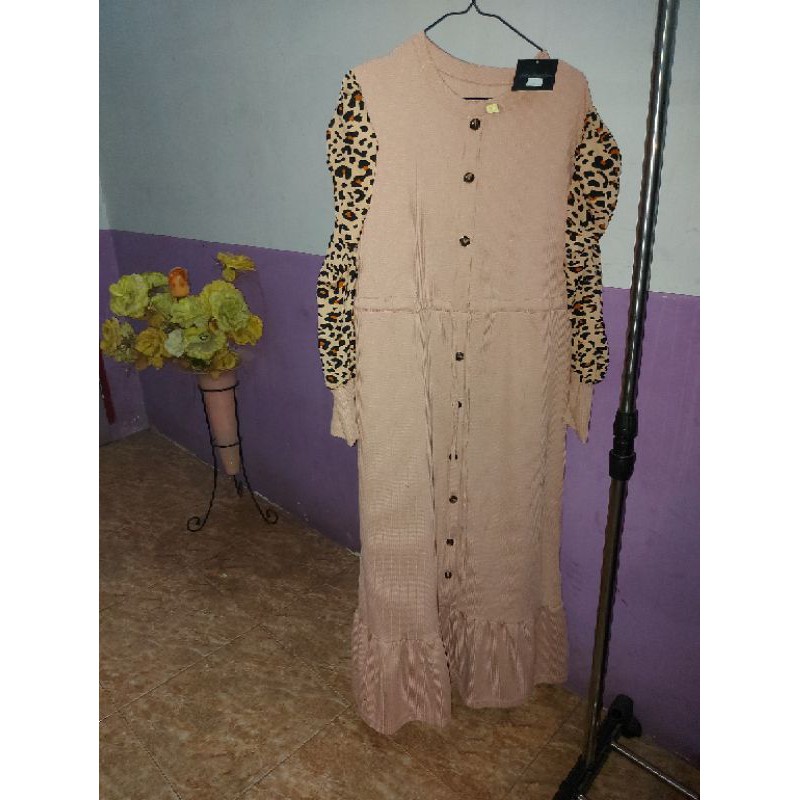 gamis rajut by Viola Fashion