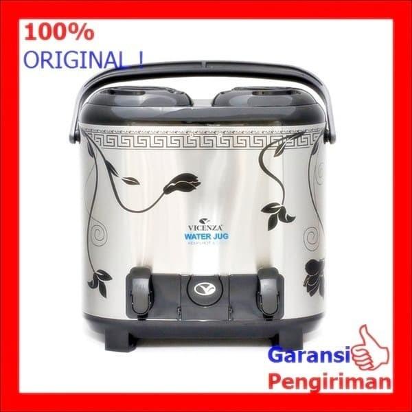 Dispenser Termos Dispenser Panas Dingin Water Jug Stainless 12 Ltr Vicenza 1202