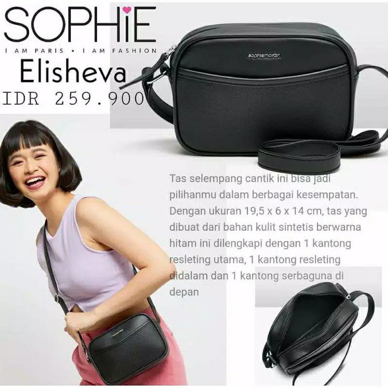 TAS SELEMPANG ELISHEVA SOPHIE PARIS
