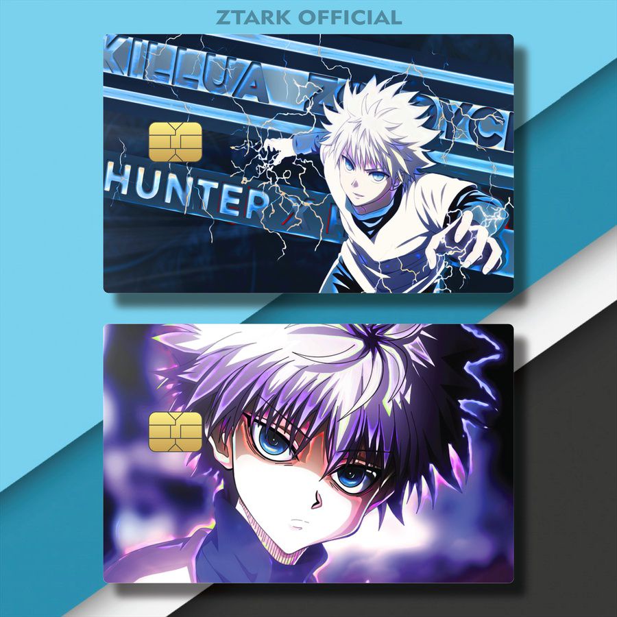 SKIN ATM AESTHETIC ANIME KARAKTER HUNTER X HUNTER HOLOGRAM P7CWC/LVMSI/ SKIN FLAZZ POPULER ANIME HUN