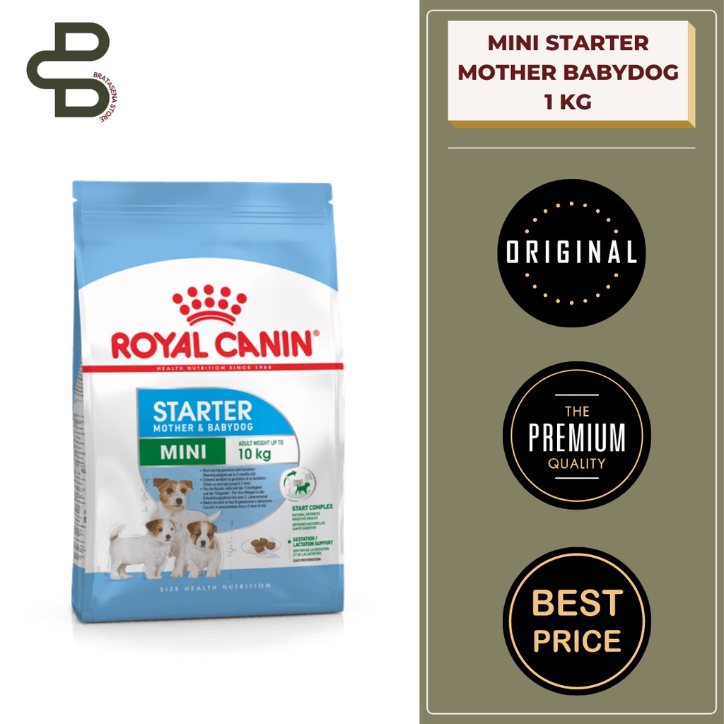 ROYAL CANIN MINI STARTER MOTHER &amp; BABYDOG 1KG FRESHPACK