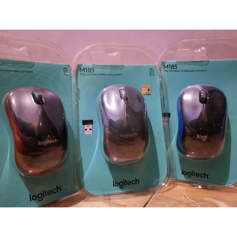 Mouse Logitech M185 Compact Wireless