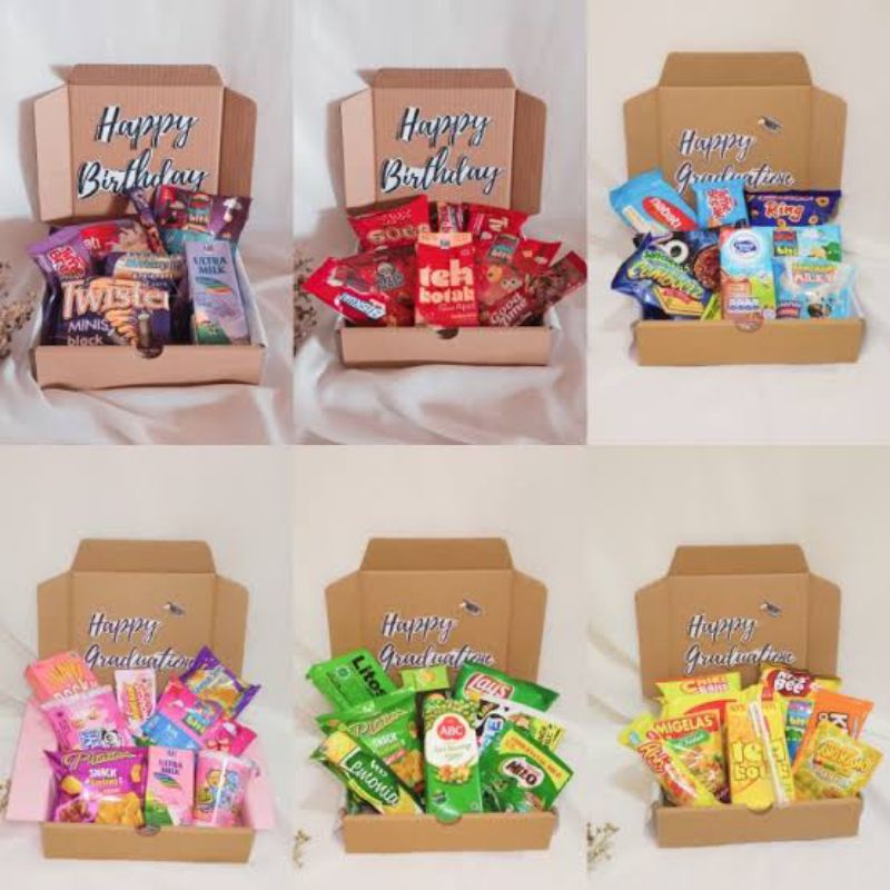 

Gift Box Monochrom aesthetic (1box 1warna) MURAH