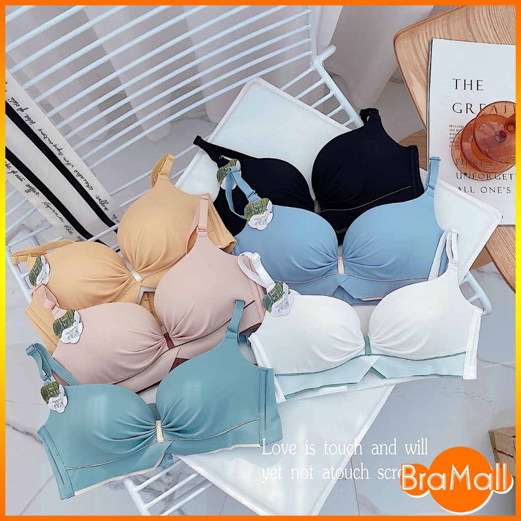 【 Bra Mall 】BM-145 Bra BH Push Up Tanpa Kawat Wanita Sport Beha Korea Fashion Remaja