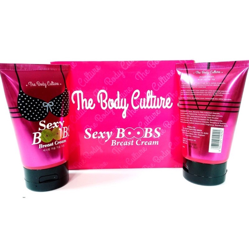 Jual Sexy Boobs Breast Cream The Body Culture Cream Pembesar Payudara Shopee Indonesia