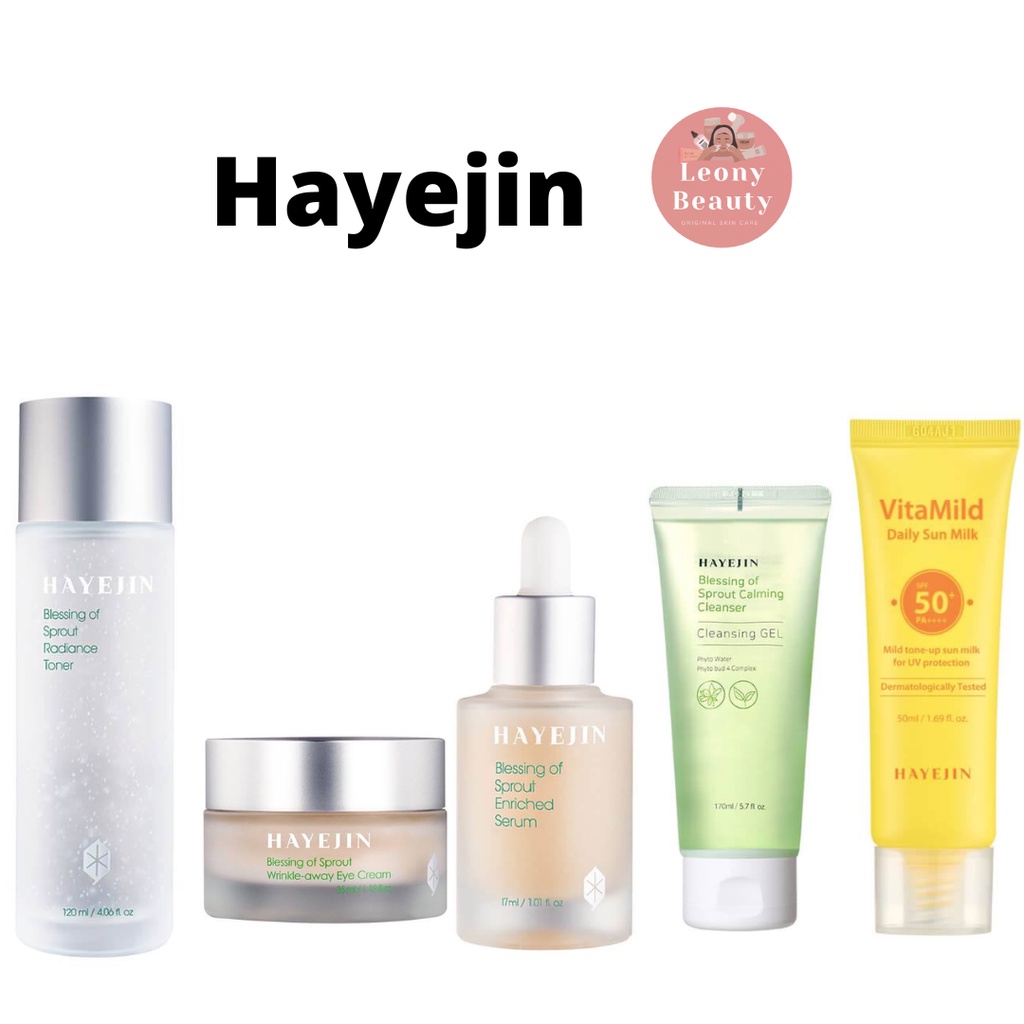 HAYEJIN All sabun, Toner Serum dan pelembab