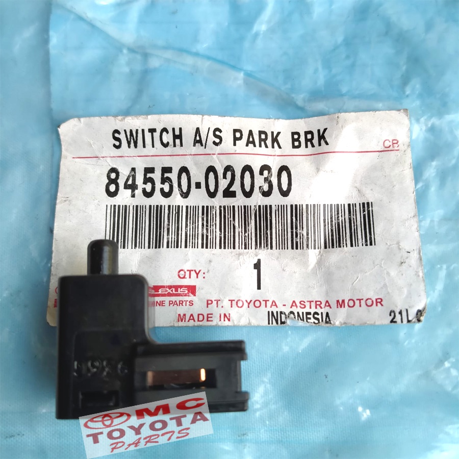 Switch Rem Tangan Etios Sienta Corolla Altis Fortuner 84550-02030