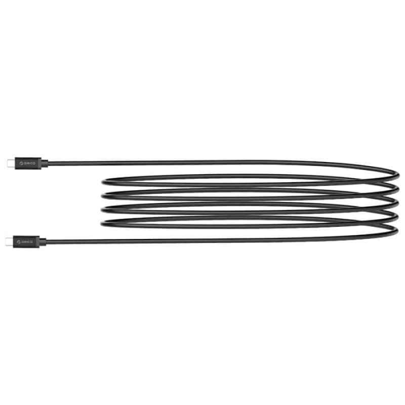 Type-c Thunderbolt 3 to usb-c cable orico charge sync data 100cm pd 100w 10Gbps 4k xc-g2-10