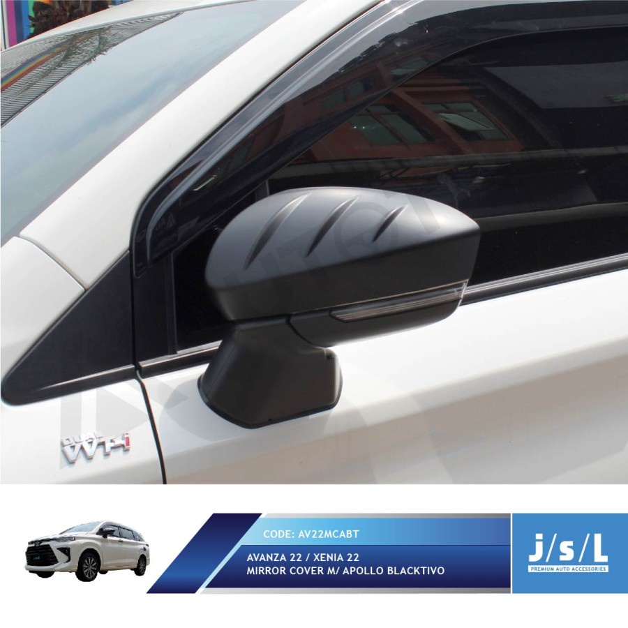 Xenia 2022 2023 2024 Aksesoris JSL Mirror Cover Spion Apollo
