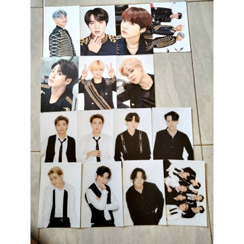 postcard nyel bts photoset sys the final jungkook taehyung namjoon jhope suga jimin jin