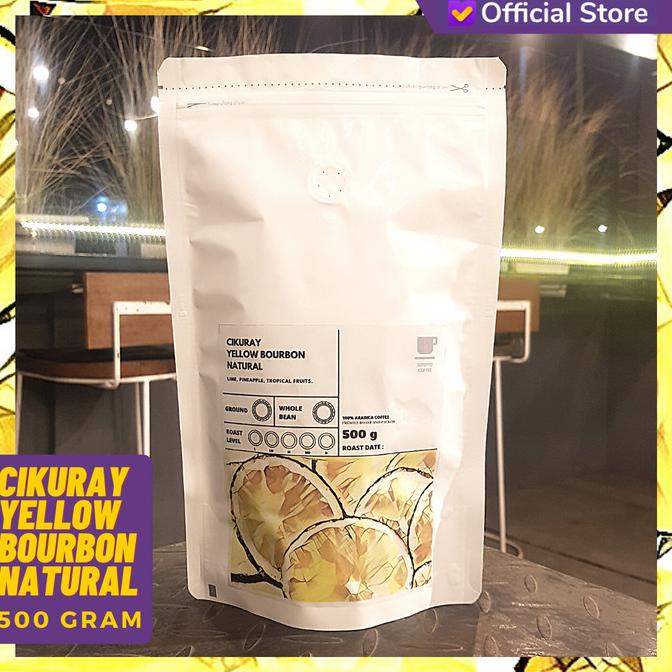 

[COD] CIKURAY YELLOW BOURBON NATURAL 500 GRAM ARABICA COFFEE | SUTOYO COFFEE [COD]