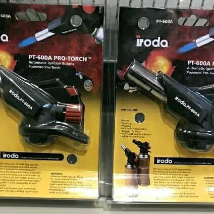 @#@#@#] Iroda Pro Torch - Pemantik Api Gas Butane Auto Plezo