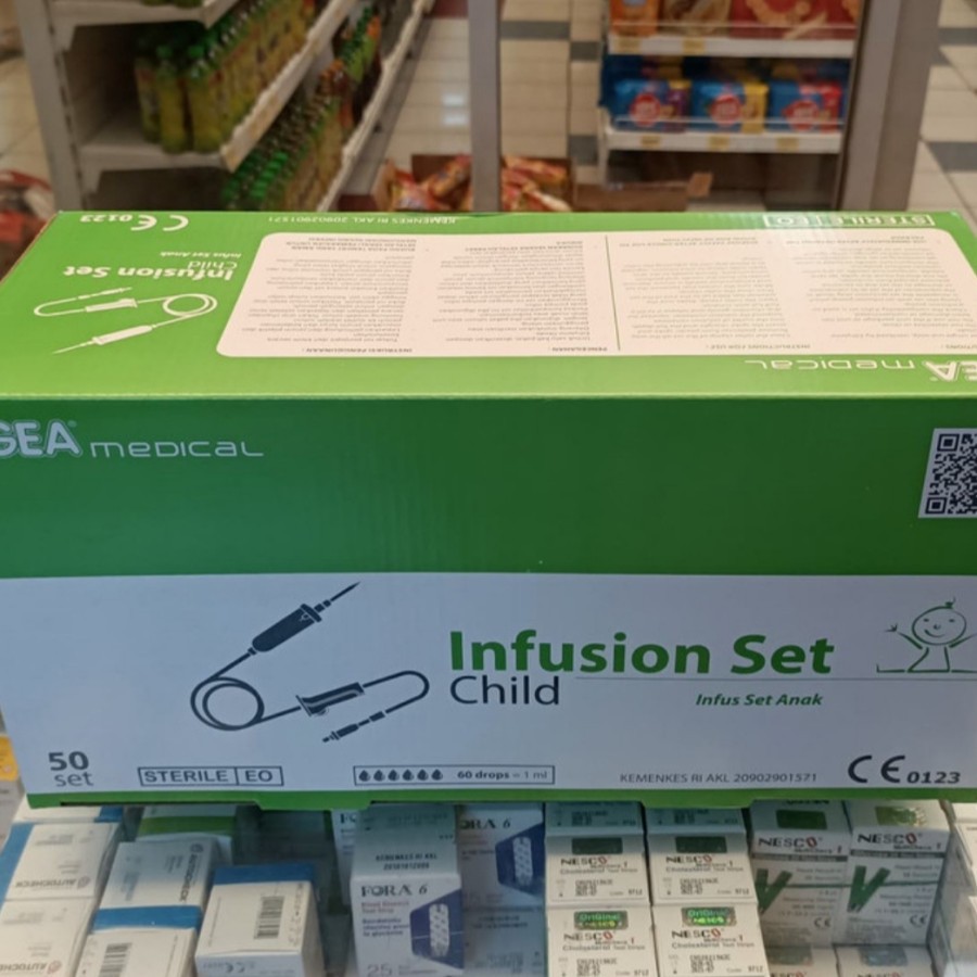 Infusion Set Child GEA / Infus Set Anak GEA
