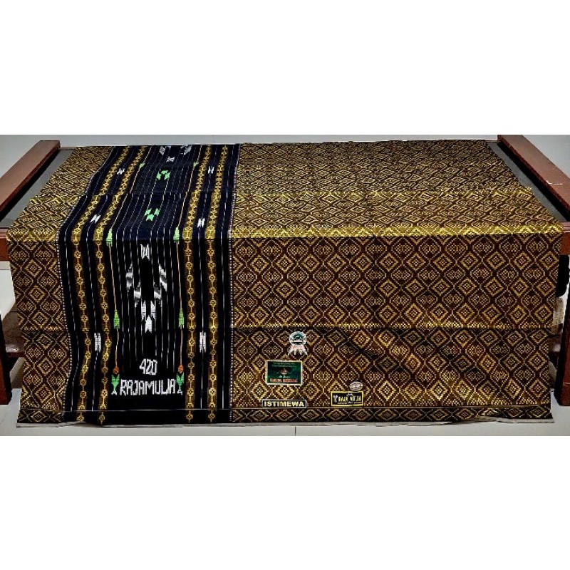 Sarung tenun Sutera Raja Mulia 420 exclusive Full Sutra 100% Original 16