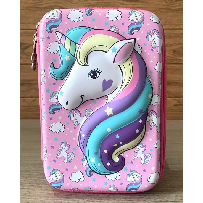 

best seller] Tempat Pensil 3D Timbul Motif Unicorn, Mermaid, Mushrom