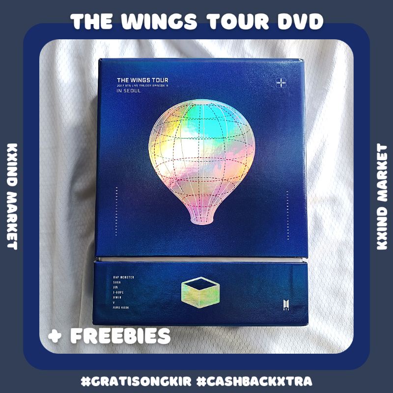 The Wings Tour DVD BTS / wings tour in Seoul 2017 / Wt BTS / DVD BTS / PC Jungkook JK v taehyung jin
