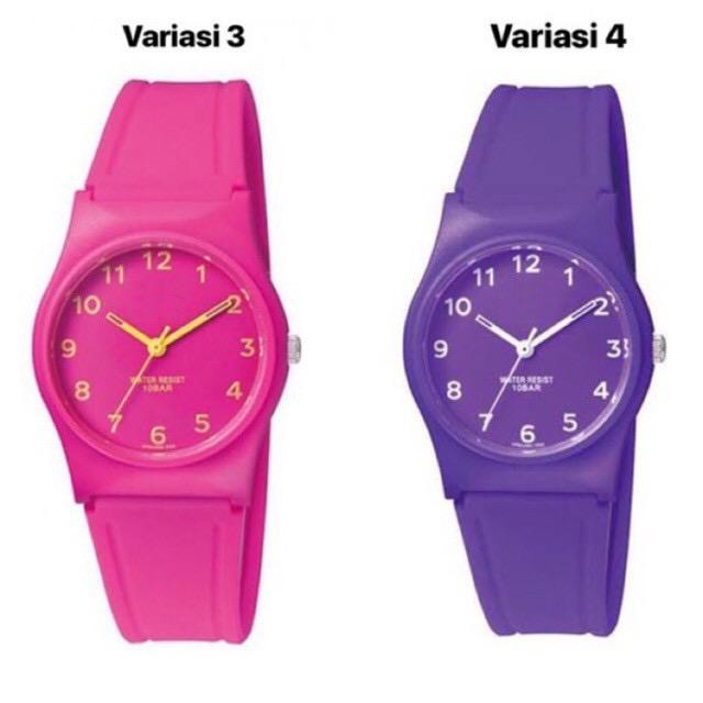 ✅COD [BBS] BAYAR DITEMPAT - Jam Tangan termurah Rubber Angka Rubber candy Karet jam tangan unisex-7