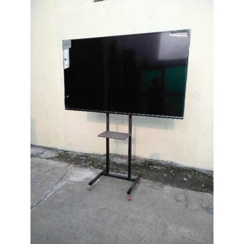 Bracket standing TV 32 40 43 50 55 Inch Braket Stand tv Breket Standing Roda Fleksibel