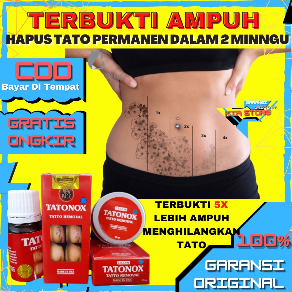 [ORIGINAL] Salep Cream Krim Hapus Penghapus Penghilang Menghilangkan Tato Tatoo Tatto Sulam Alis Per