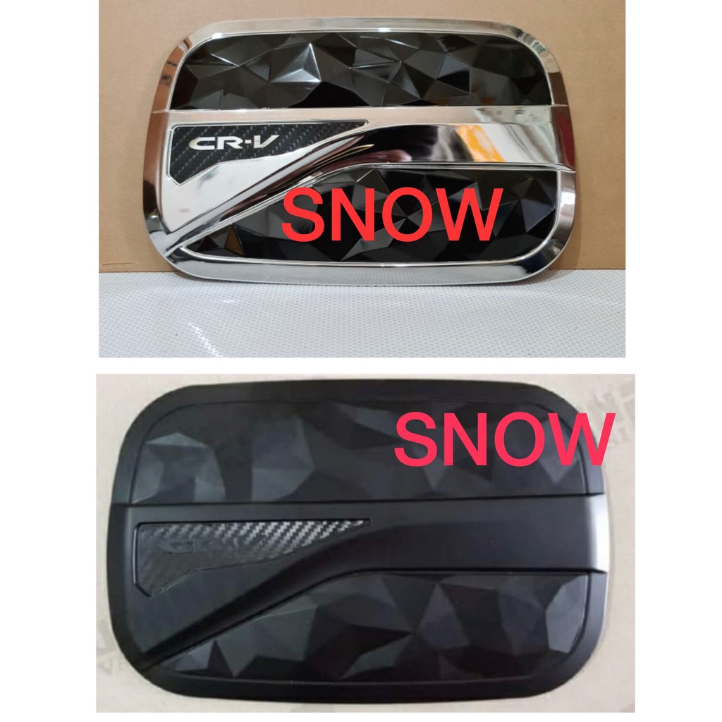 Tank Cover Crv Turbo 2017 2022 UP Diamond Hitam Chrome