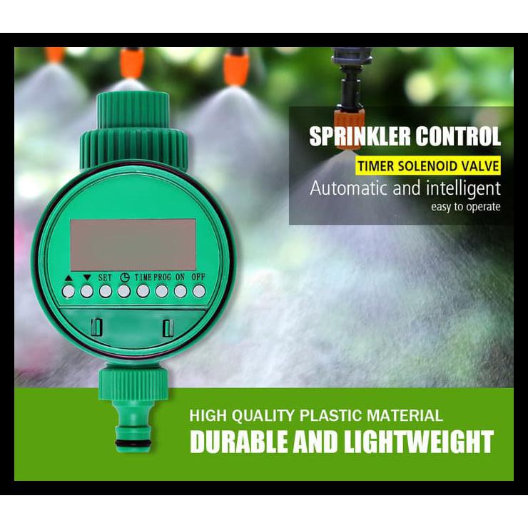 Timer Kran Air Taman Otomatis Lcd/Sprinkler Timer Battery Controller