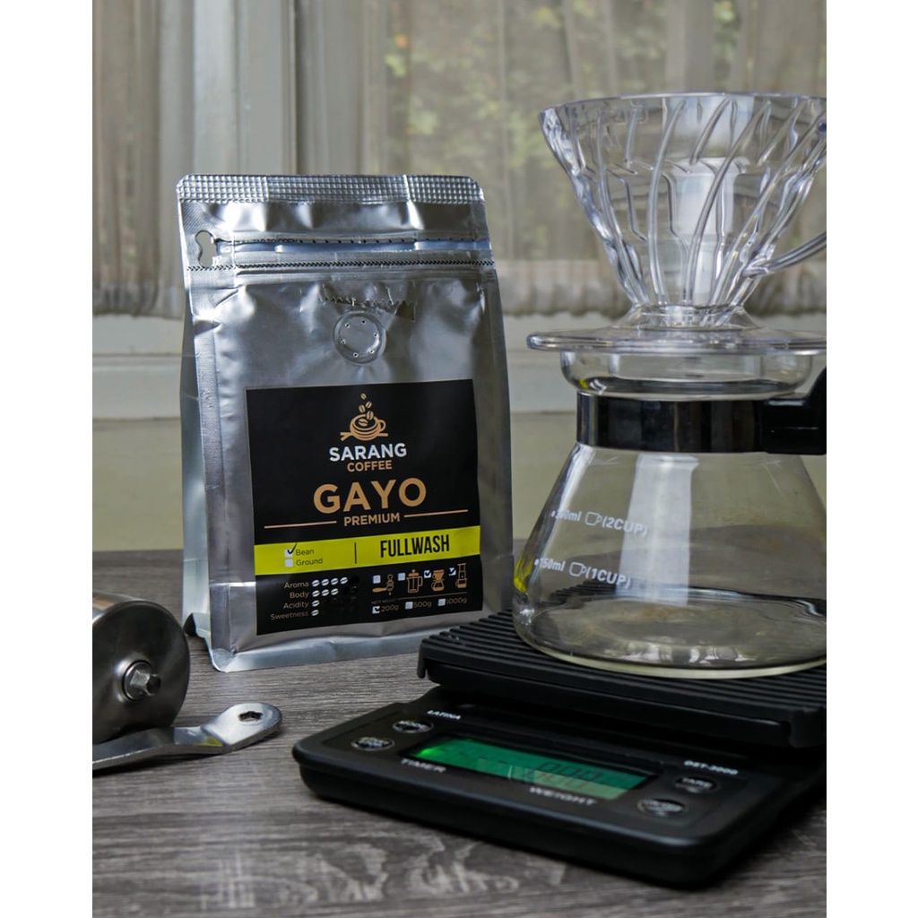 

Arabica Gayo Premium Fullwash Process 200 Gram