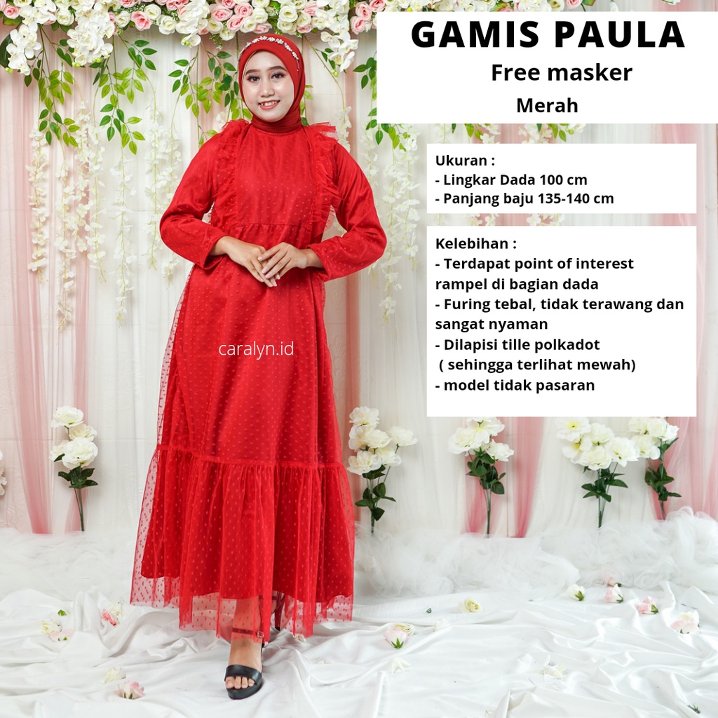 GAMIS REMAJA TERBARU KONDANGAN TILE MEWAH PAULA