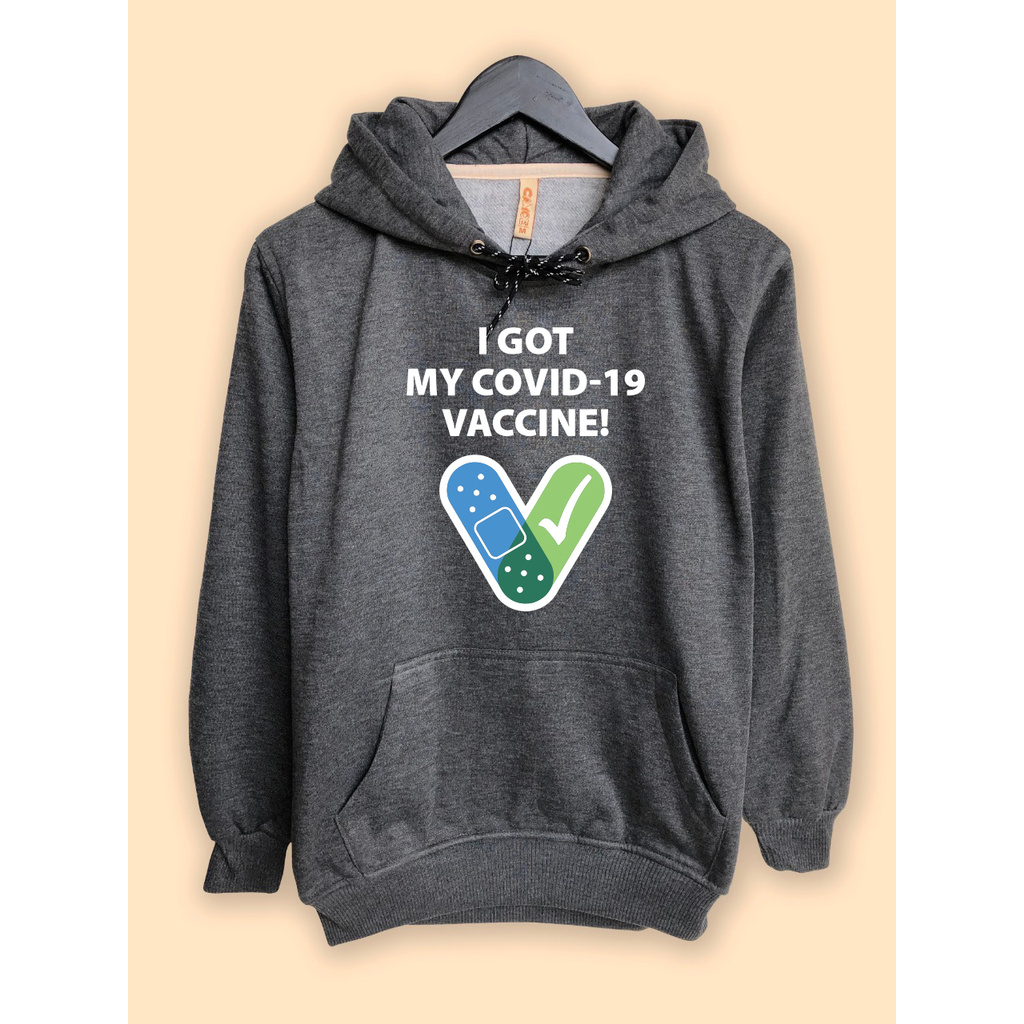 Jaket Hoodie I got my covid 19 vaccine Vaksin
