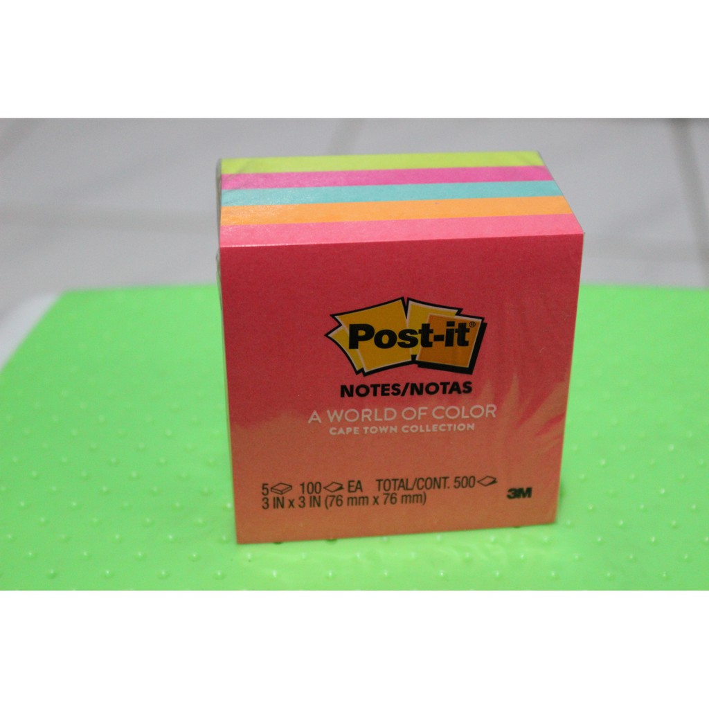 post it 3m kertas memo pengingat warna warni