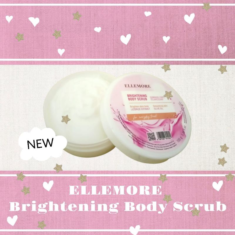 ELLEMORE Brightening Body Scrub 100gram