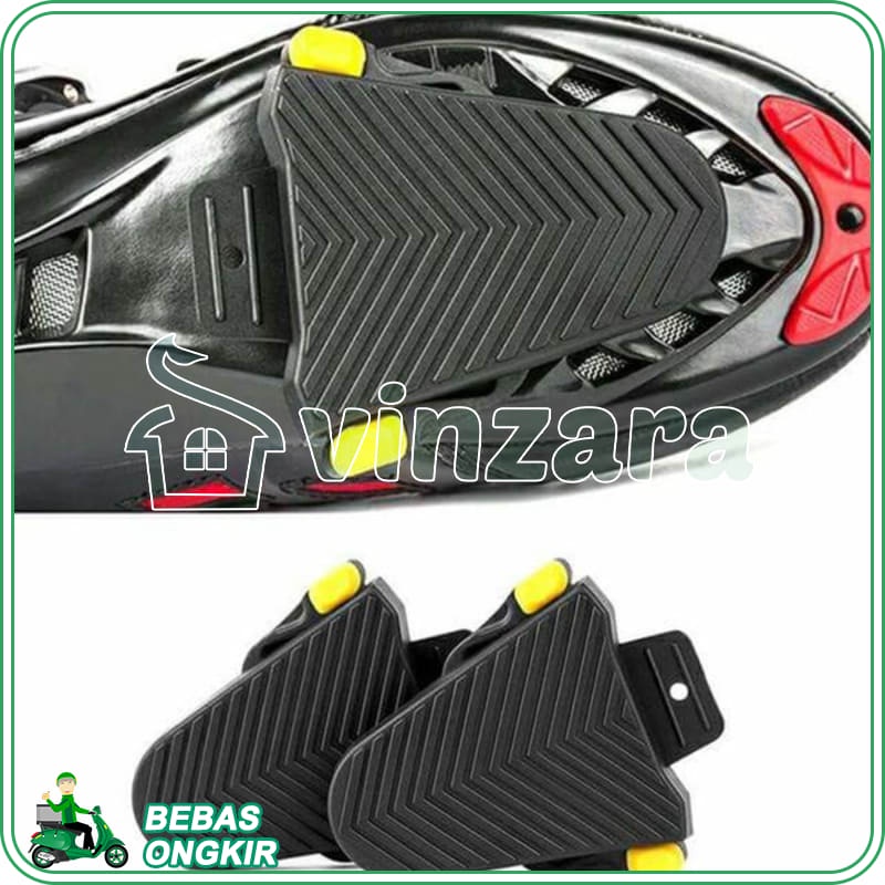 Cover Tutup Pelindung Cleat Sepeda Road Bike SPD Shimano SPD - SL Karet alas  Sepatu Road Bike