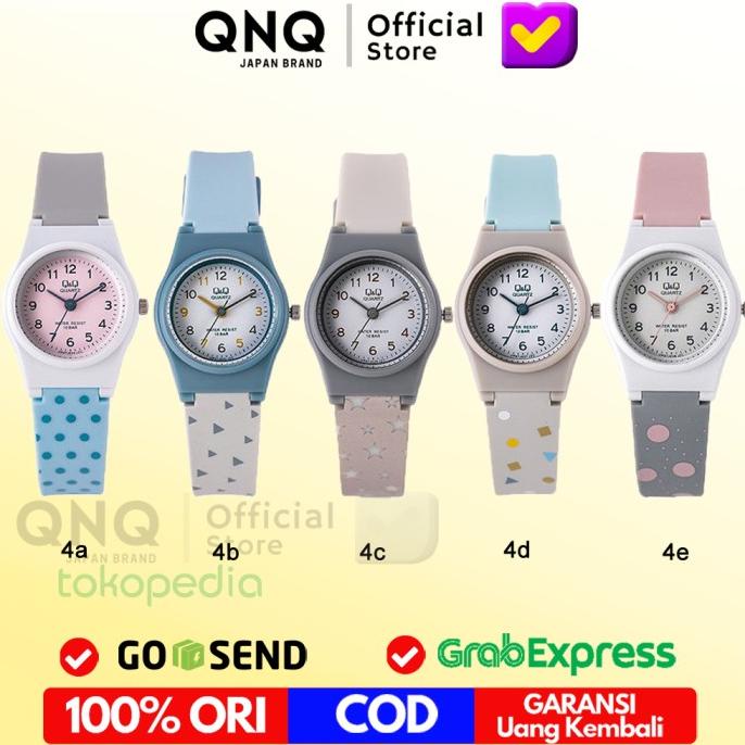 JAM TANGAN Q&Q QNQ QQ WANITA ORIGINAL QA47 ANALOG ARLOJI CEWE ANTI AIR