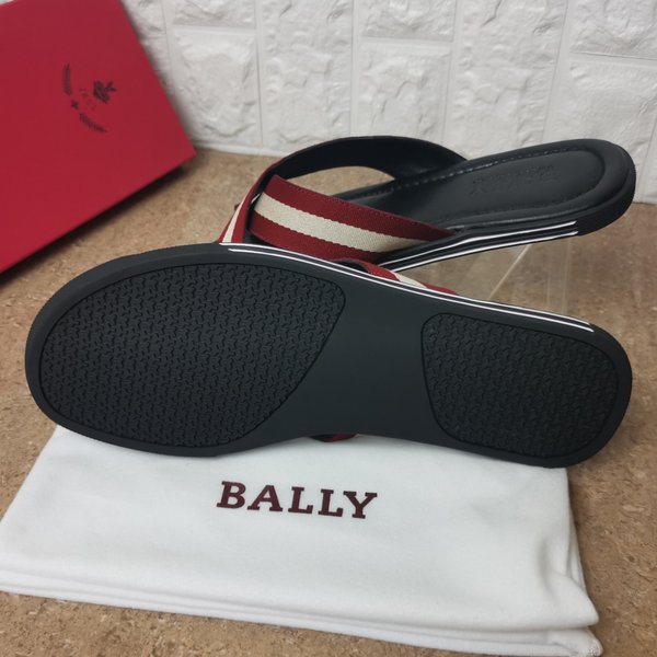 sandal cowok bally slide sendal pria p1shoes mirror