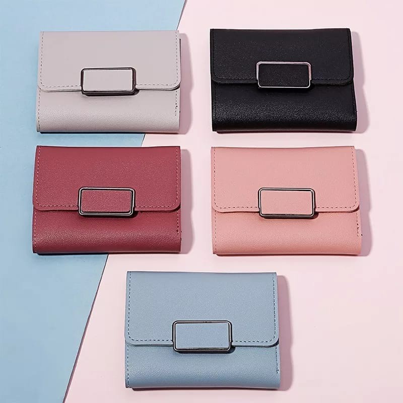 ( Fy ) COD Dompet Import Dompet Wanita mini Lipat Cantik Dompet Import murah Real Pict C2