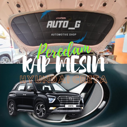 Peredam Pelindung Panas Kap Mesin Hyundai Creta, VTECH Original