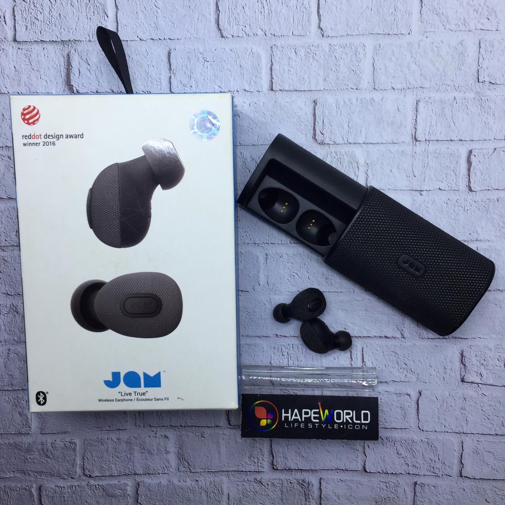 EARPHONE BLUETOOTH / WIRELESS TWS JAM LIVE TRUE ORI GARANSI 1 TAHUN