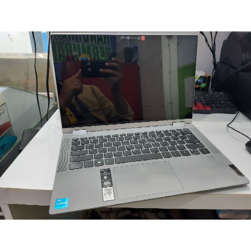 Dijual Murah Laptop Baru Lenovo Flex 5 2in1 Touch - i3 1115G4 8GB 512ssd W10 FREE OFFICE