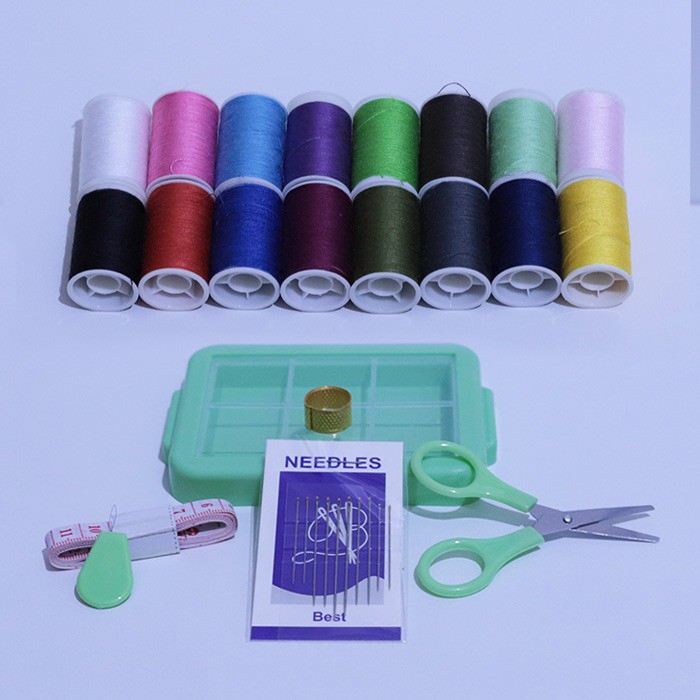 Alat Jahit set Peralatan benang jarum lengkap sewing box