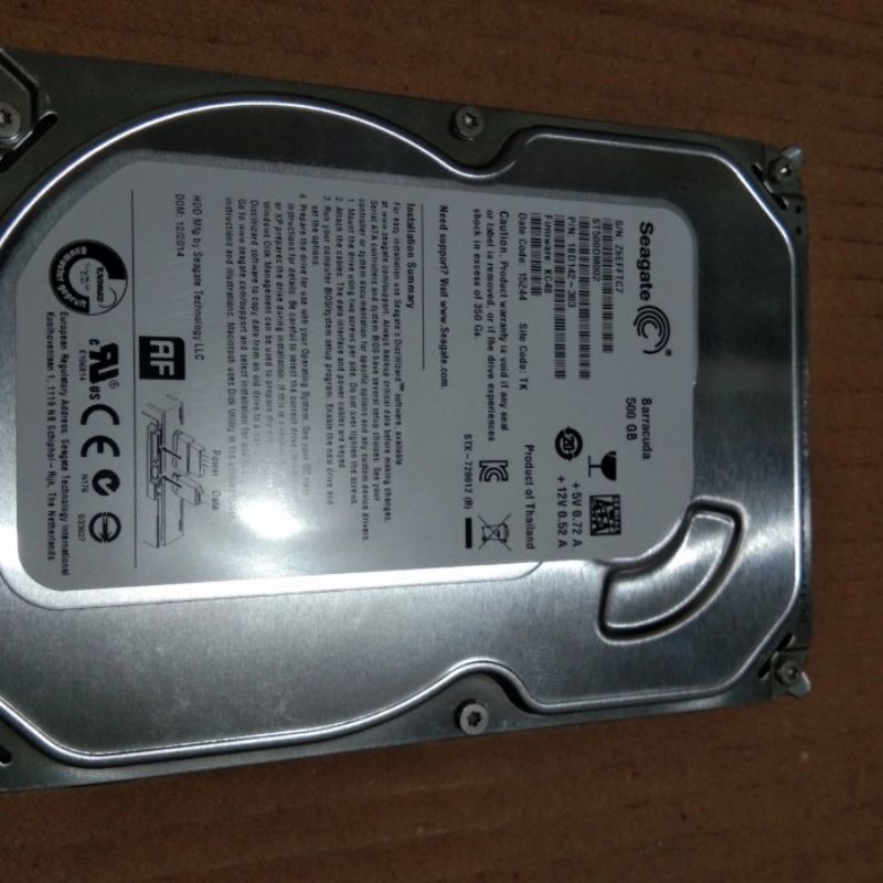 hardisk 500 gb seagate
