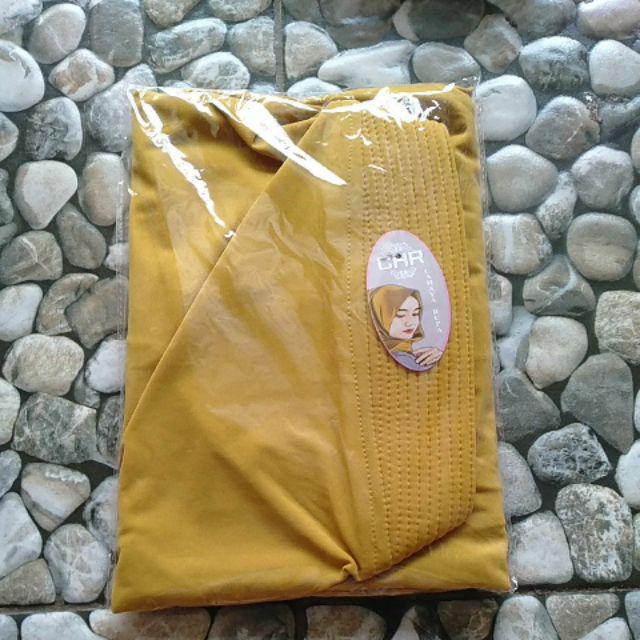 KERUDUNG BERGO SEMI CHR ORIGINAL TERLARIS-Mustard