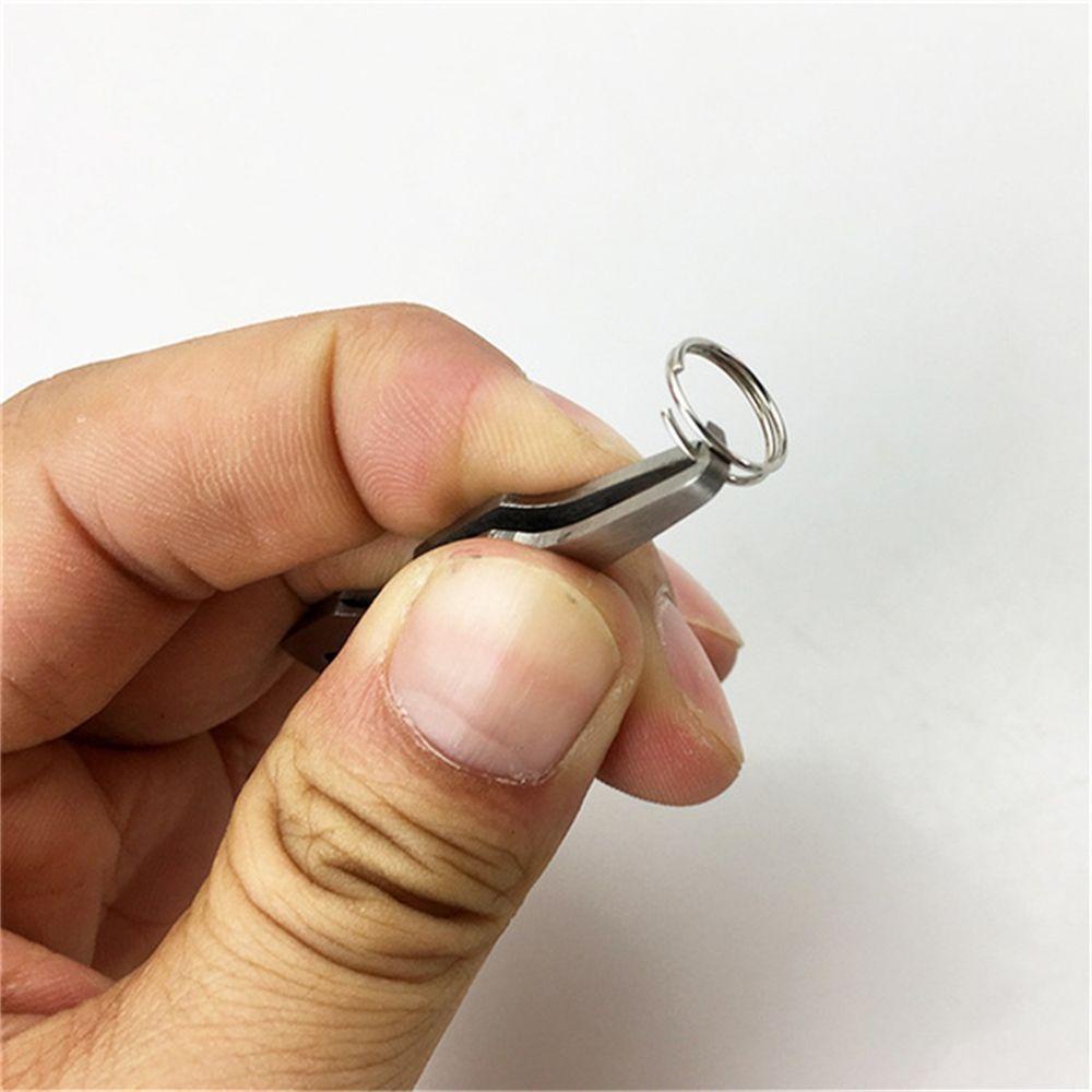 NICKOLAS1 Pemotong Pancing Multi Fungsi Tahan Lama Alat Pancing Line Nipper Pin Fly Fishing Tang Hook Pembersih Mata