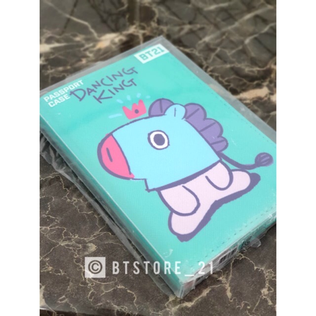 Bt21 Doodling Passport Case -Mang, Rj