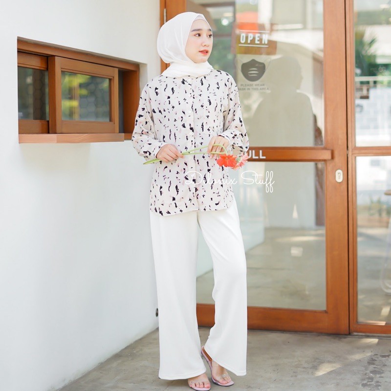 Nesya pattern shirt