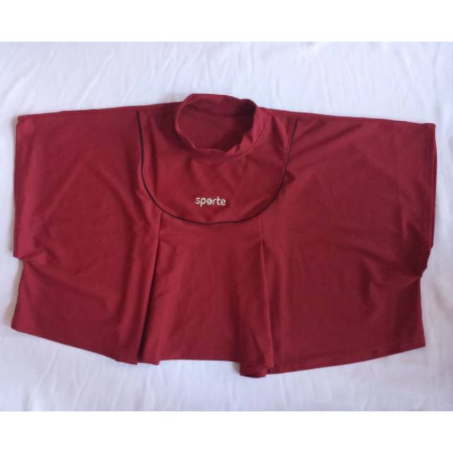 Rompi Renang Bolero Baju Renang Muslimah Marun