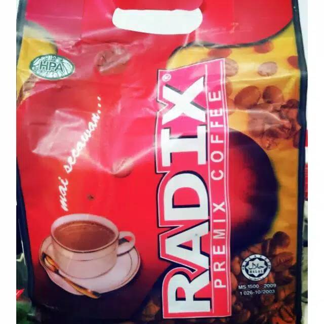 

Kopi Radix impor HPA Malaysia Original Isi 32 Sachet Kemasan Jumbo impor ori