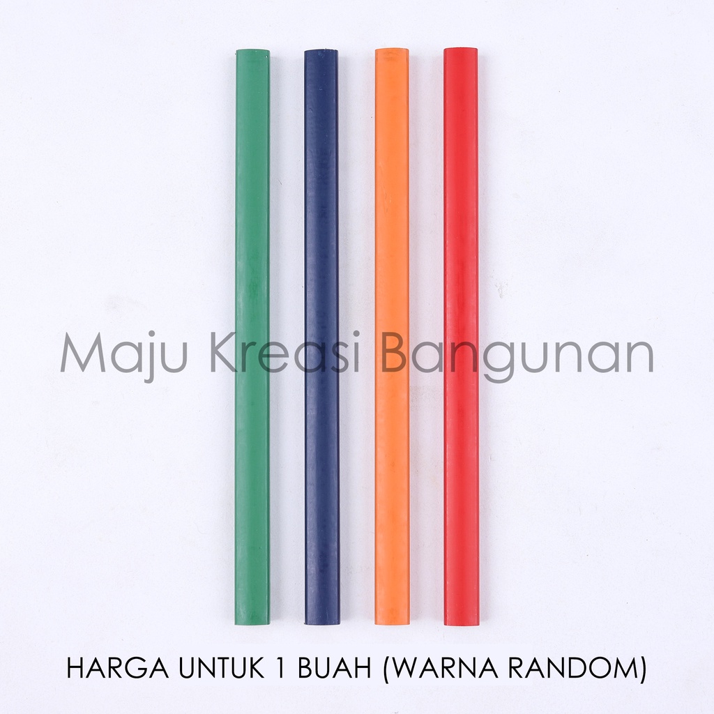 Pensil Tukang Kayu Pencil Proyek Bangunan Alat Tulis Pinsil Rumah Tangga