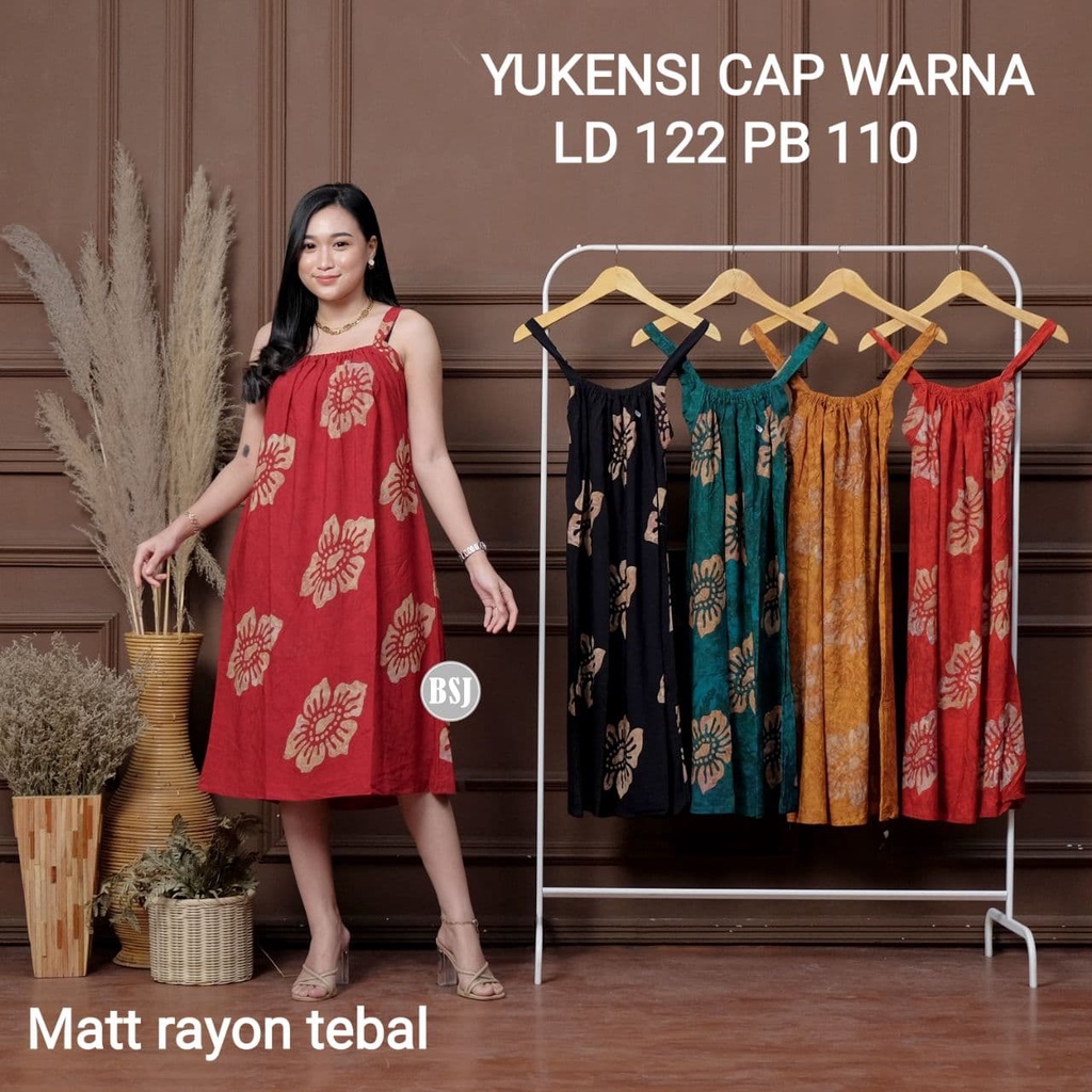 Baju Daster Tidur Wanita Jumbo Busui Kekinian Tanpa Lengan Ld 130 XXXL Singlet Yukensi Kensi Tengtop
