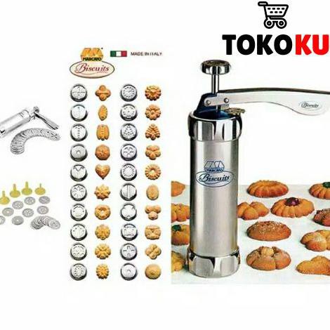 CETAKAN KUE KERING/CETAKAN KUE SEMPRIT/ALAT CETAK BISKUIT NAGAKO - Tanpa Packing