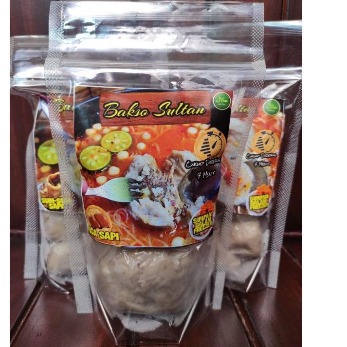 

[PRODUK EBYJ7] Bakso sultan isi iga sapi HFY